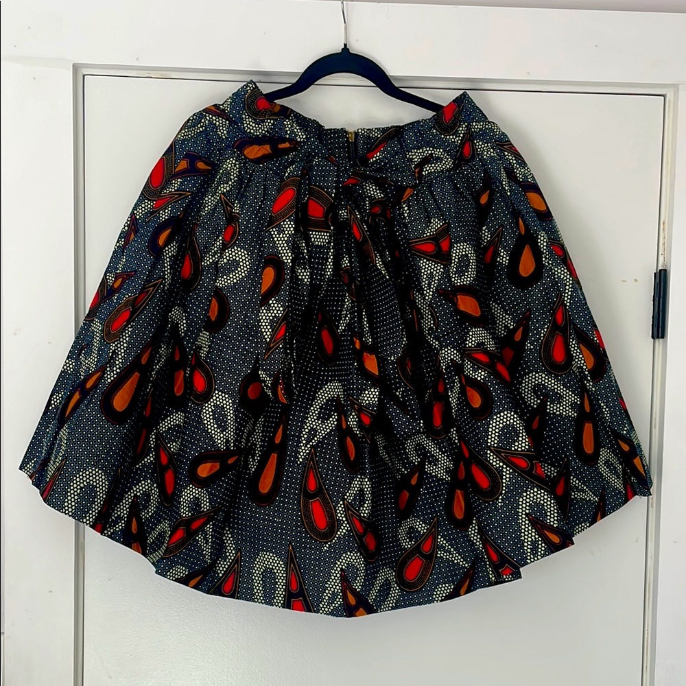 Ankara Stylish Multicolor Women's Skirt, Stunning. Brand New, Size M-L